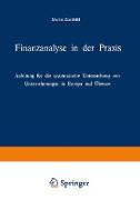 Finanzanalyse in der Praxis