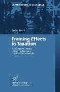 Framing Effects in Taxation