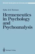 Hermeneutics in Psychology and Psychoanalysis