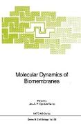 Molecular Dynamics of Biomembranes