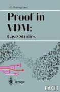 Proof in VDM: Case Studies