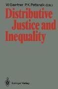 Distributive Justice and Inequality