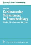 Cardiovascular Measurement in Anaesthesiology