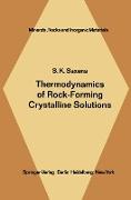 Thermodynamics of Rock-Forming Crystalline Solutions