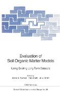 Evaluation of Soil Organic Matter Models