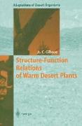 Structure-Function Relations of Warm Desert Plants