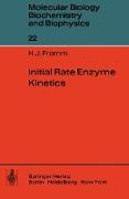 Initial Rate Enzyme Kinetics