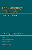 The Language of Thought