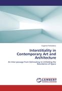 Interstitiality in Contemporary Art and Architecture