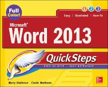 Microsoft (R) Word 2013 QuickSteps