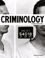 Criminology: A Brief Introduction Plus New Mycjlab with Pearson Etext -- Access Card Package