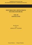 Historisches Ortslexikon für Brandenburg, Teil III, Havelland