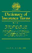 Dictionary of Insurance Terms