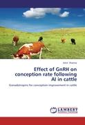 Effect of GnRH on conception rate following AI in cattle