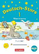 Deutsch-Stars, BOOKii-Ausgabe, 1. Schuljahr, Silbentraining, Übungsheft, Mit Lösungen