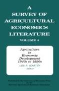 Survey of Agricultural Economics Literature V4