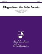 Allegro (from the Cello Sonata): Trumpet Feature, Score & Parts