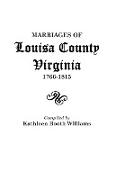 Marriages of Louisa County, Virginia, 1766-1815