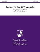 Concerto for 3 Trumpets: Score & Parts