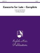 Concerto for Lute (Complete): Score & Parts