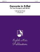Concerto in B-Flat for Two Trumpets and Winds: Conductor Score & Parts