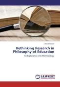 Rethinking Research in Philosophy of Education