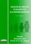 Evaluación del currículum de educación física en la enseñanza superior universitaria