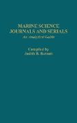 Marine Science Journals and Serials