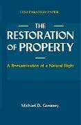 The Restoration of Property