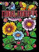 Floral Fantasies Stained Glass Coloring Book