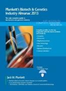 Plunkett's Biotech & Genetics Industry Almanac 2013