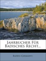 Jahrbucher für badisches Recht