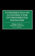 Fundamentals of Economics for Environmental Managers