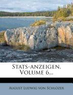 Stats-Anzeigen, sechster Band