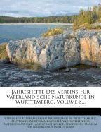 Jahreshefte des Vereins für vaterländische Naturkunde in Württemberg, Fünfter Jahrgang