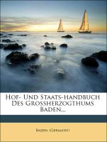 Hof- und Staats-Handbuch des Grossherzogthums Baden