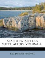 Staedtewesen des Mittelalters