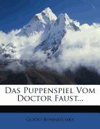 Das Puppenspiel vom Doctor Faust