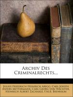 Archiv des Criminalrechts