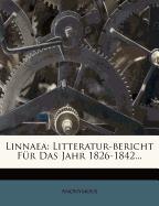 Litteratur-Bericht zur Linnaea für das Jahr 1834