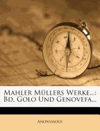 Mahler Müllers Werke, dritter Band