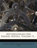 Mittheilungen der k.k. Central-Commission zur Erforschung und Erhaltung der Baudenkmale