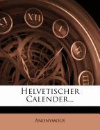 Helvetischer Calender für das Jahr 1798