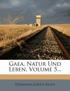 Gaea, Natur und Leben, fuenfter Band