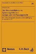 Das Steuerverfahren im Spannungsfeld von Europa- und Verfassungsrecht