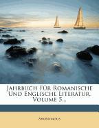 Jahrbuch für romanische und englische Literatur