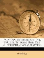 Palatina: Jahrgang 1861