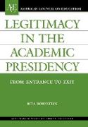 Legitimacy in the Academic Presidency