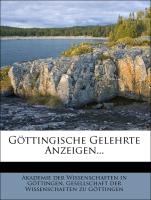 Göttingische gelehrte Anzeigen