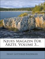 Neues Magazin für Ärzte, Dritter Band